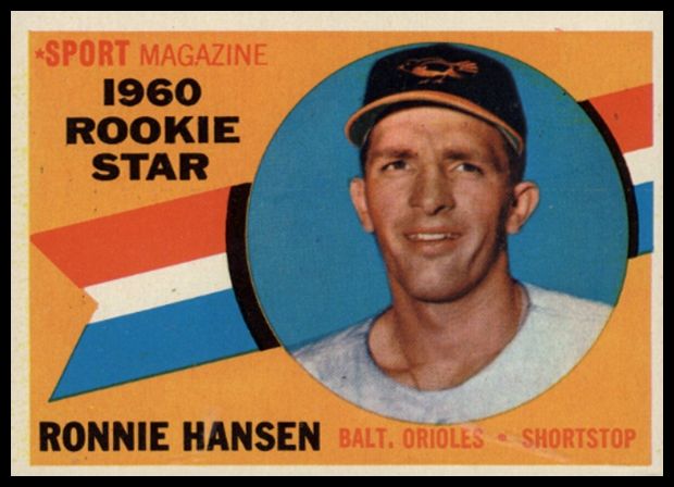 127 Hansen Rookie Star